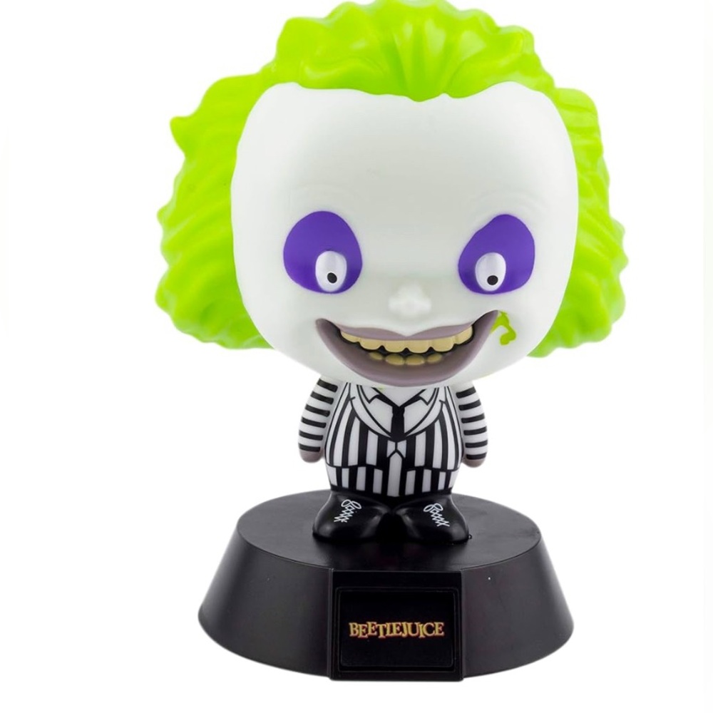 Paladone Beetlejuice 3D Icon Night Light or Desk Lamp Power by 2xAAA batteries